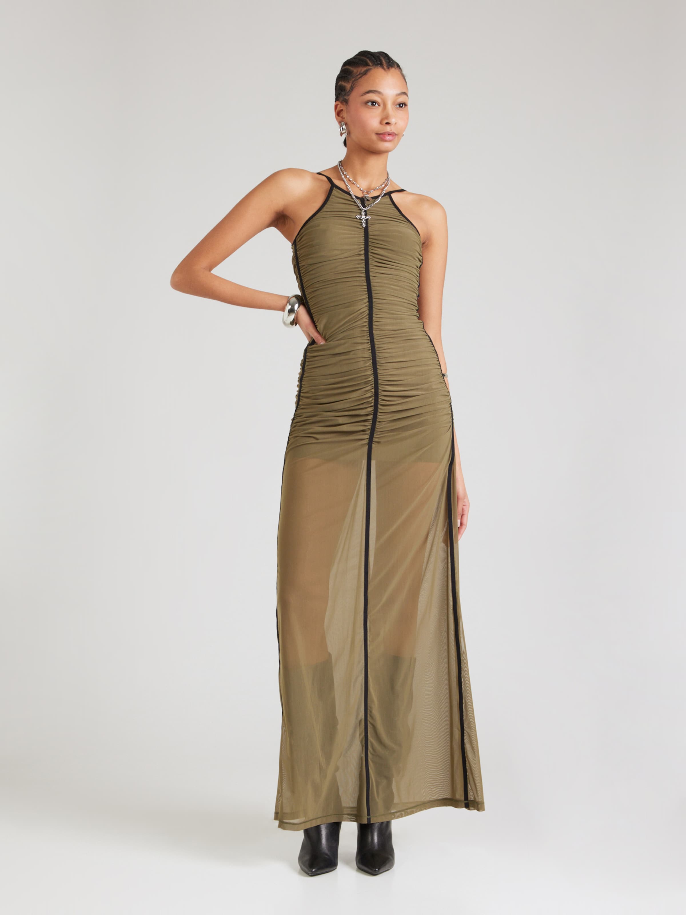 【送料&関税込】Diesel D-amami Dress Women's Maxi dress with spaghetti straps | Black | Diesel