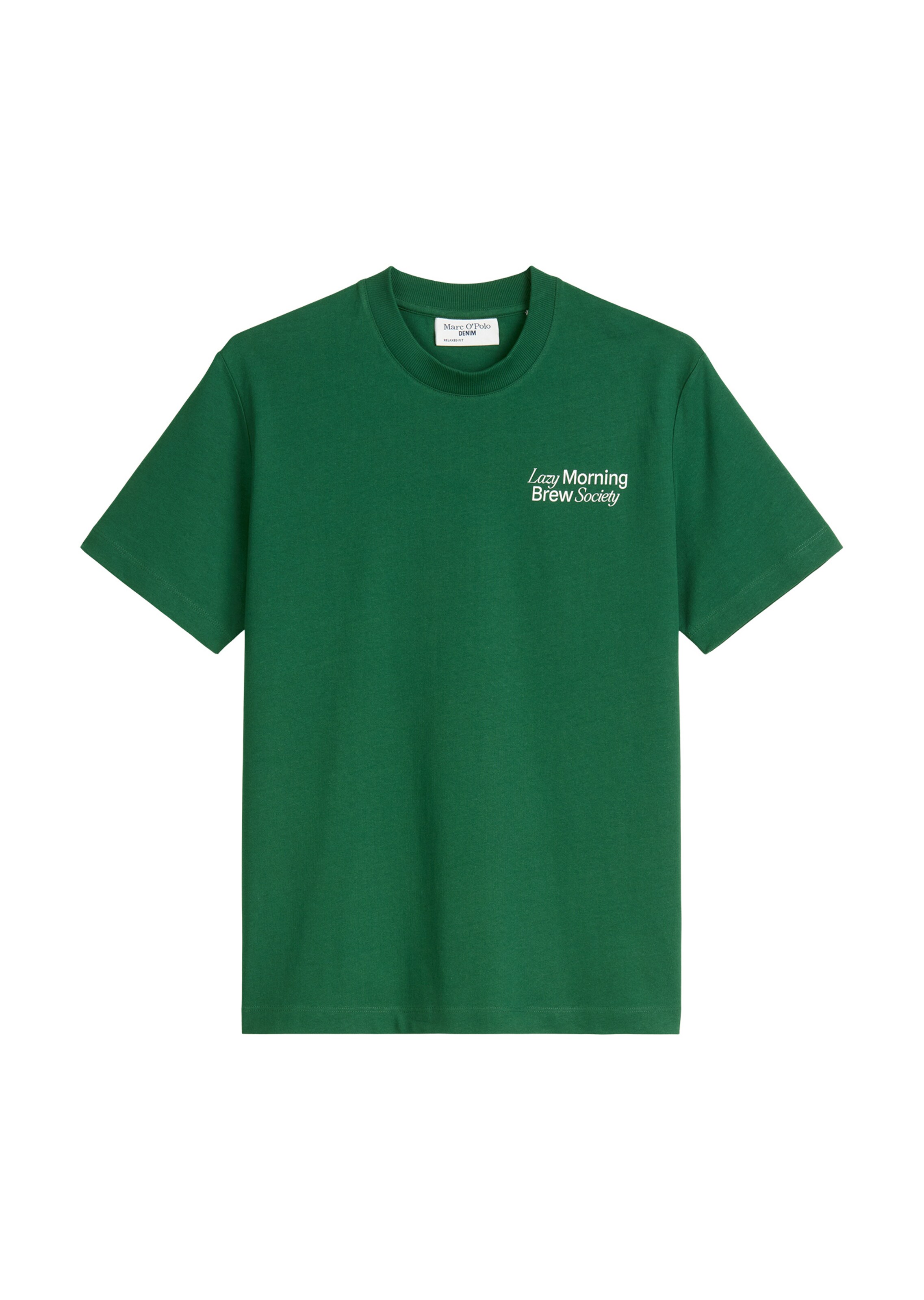 Marc O'Polo DENIM T-Shirt in Grün: Vorderseite