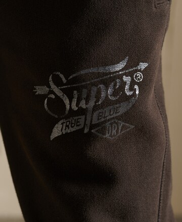 Superdry Tapered Pants in Black