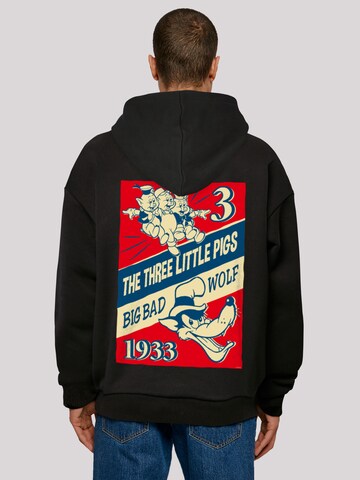 F4NT4STIC Sweatshirt in Zwart: voorkant