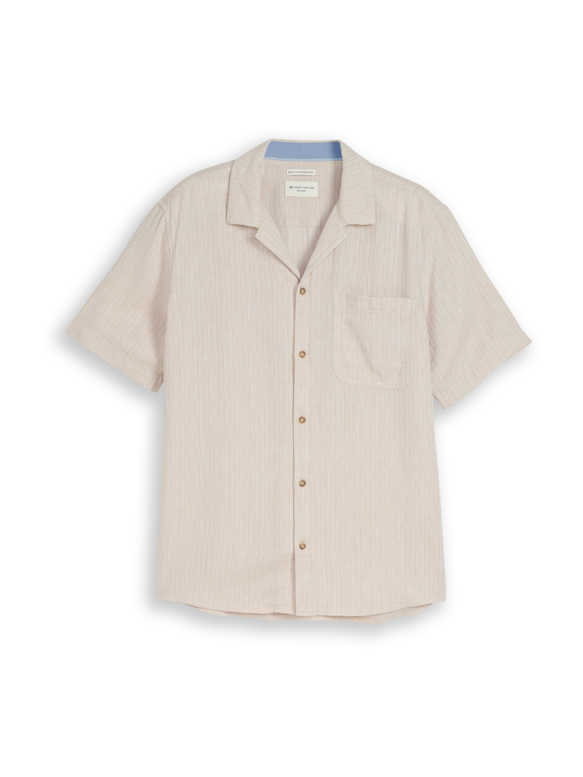 TOM TAILOR Regular fit Ing - bézs: elől