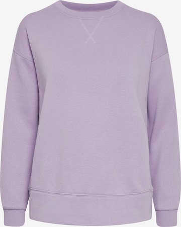 Oxmo Sweatshirt 'Holma' in Lila: voorkant