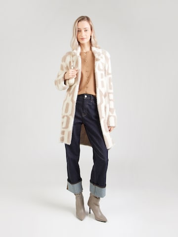 monari Knit Cardigan in Beige: front