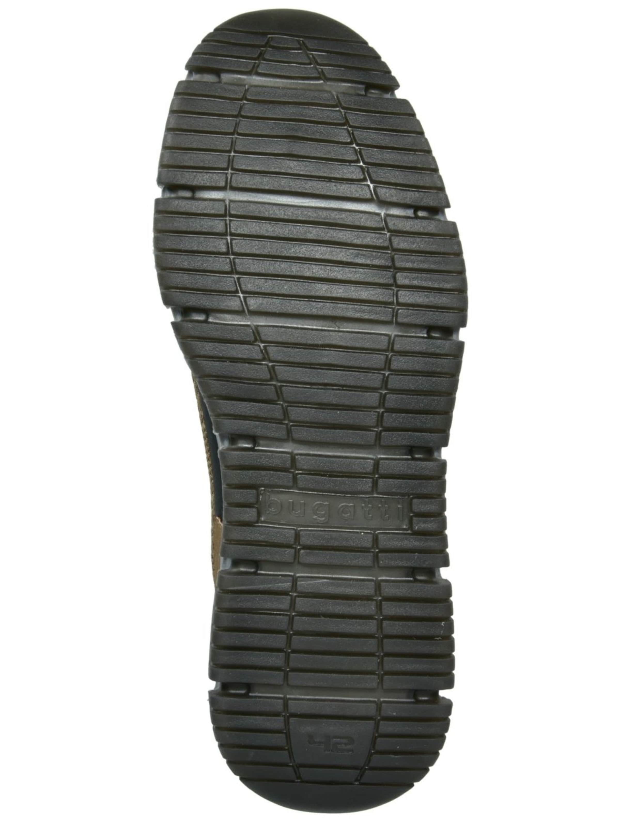 Scarpa stringata sportiva di bugatti in beige