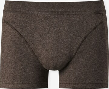 SCHIESSER Boxer shorts ' Comfort Fit ' in Brown: front