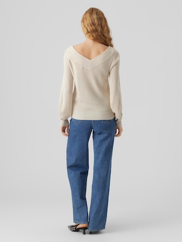 VERO MODA Sweater 'New Lexsun' in Beige