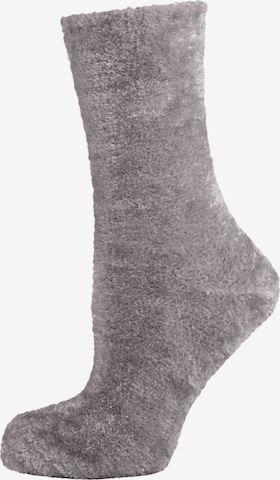 Nur Die Sokken 'Supersoft Socke 2.0' in Grijs