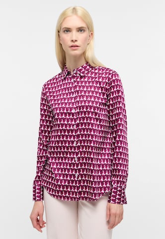 ETERNA Blouse 'FITTED' in Lila: voorkant