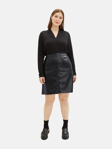 Fustă de la Tom Tailor Women + pe negru