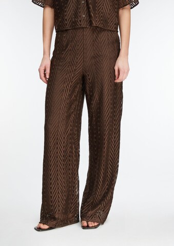 COMMA Regular Hose in Braun: Vorderseite