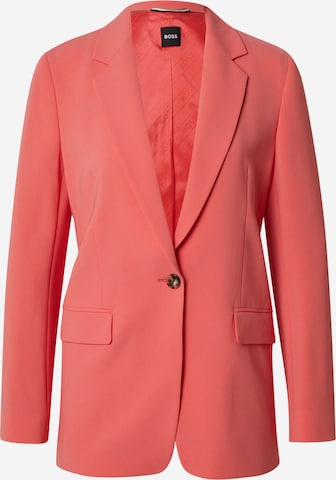 Blazer 'Jocaluah' BOSS en rose : devant