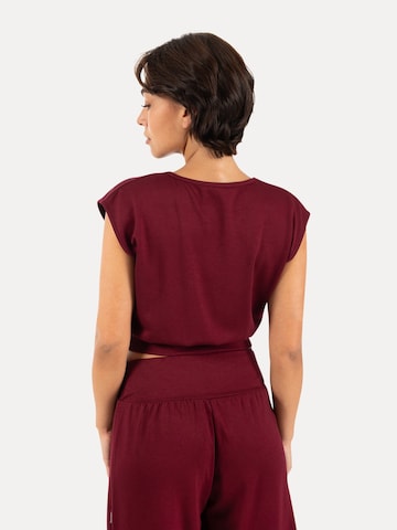 Smilodox Shirt ' Jorina ' in Rood