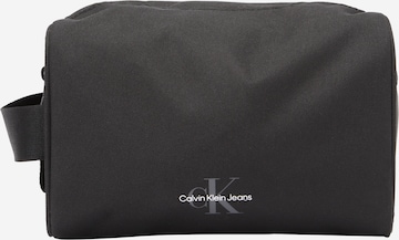 Calvin Klein Jeans Τσαντάκι ειδών μπάνιου 'ESSENTIALS' σε μαύρο: μπροστά