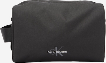 Calvin Klein Jeans Waschtasche 'ESSENTIALS' in Schwarz: predná strana