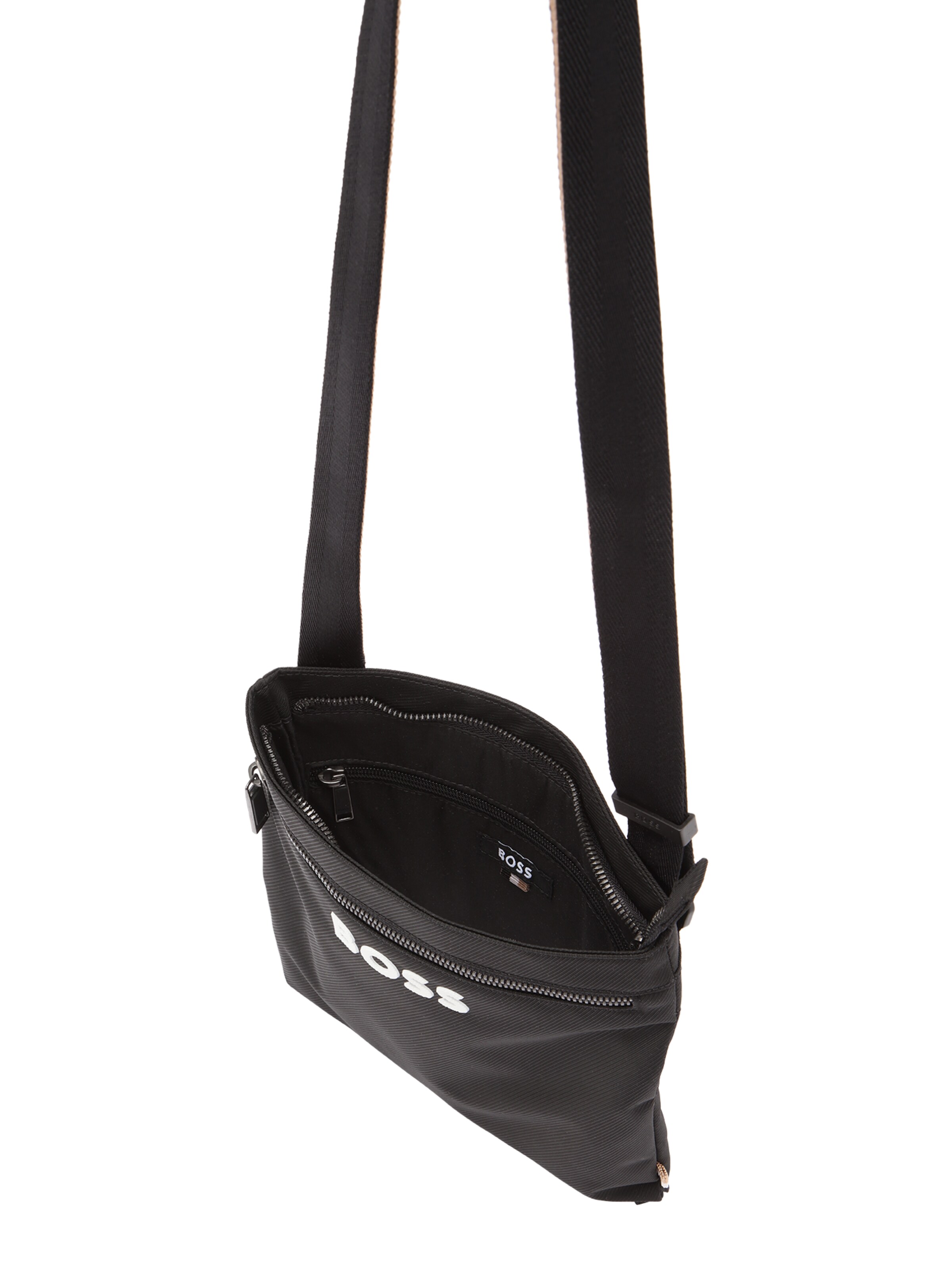 BOSS Õlakott 'Catch 3.0 Envelope', värv must