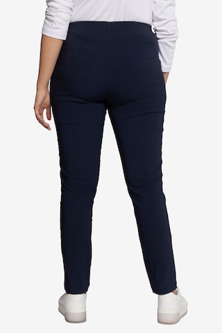 Ulla Popken Regular Pants 'Sienna' in Blue