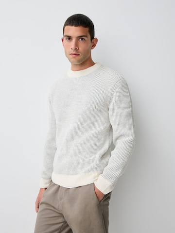 Next Sveter - Biela: predná strana