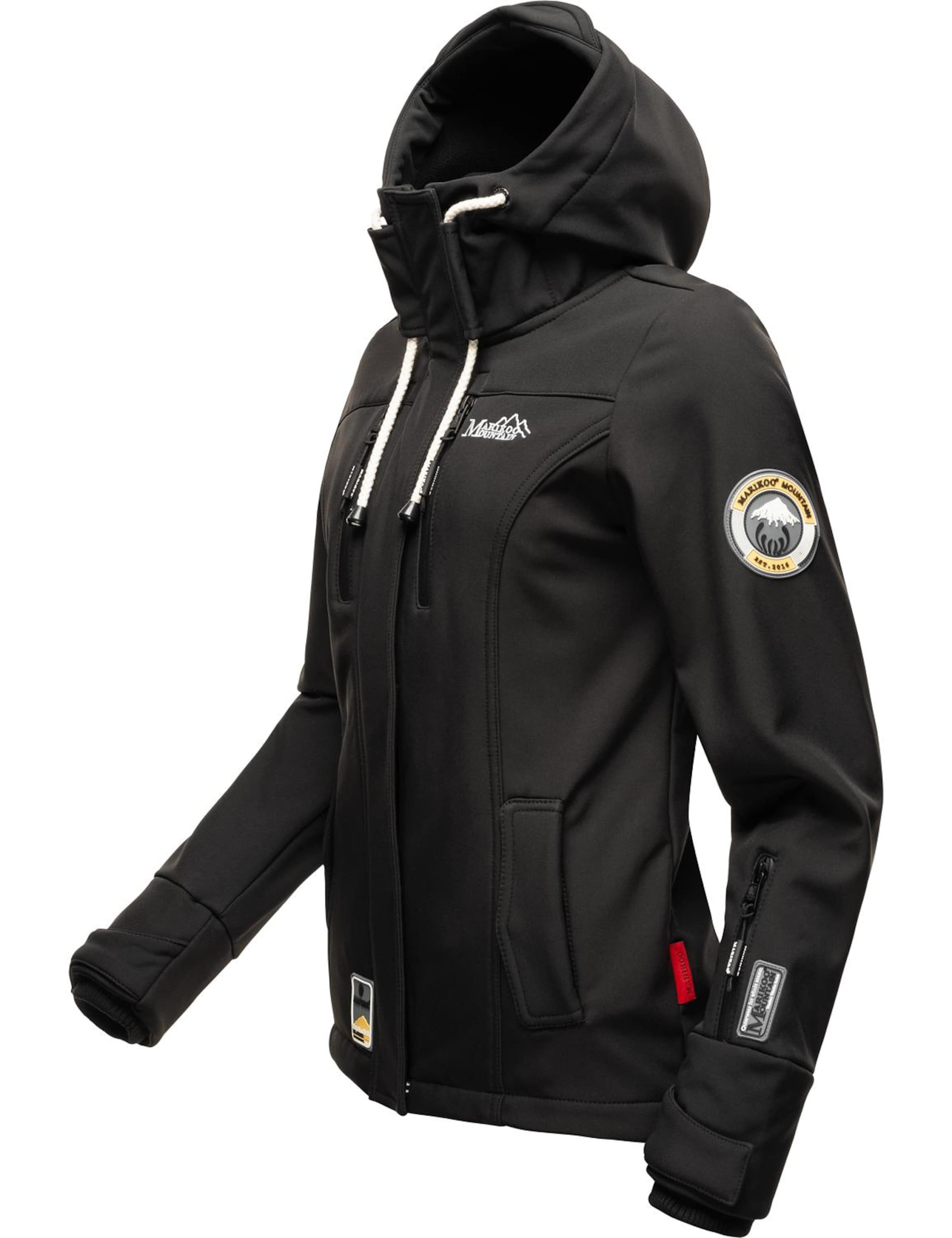 MARIKOO - Casaco funcionais 'Kleine Zicke' em preto