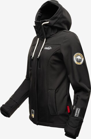 MARIKOO Weatherproof jacket 'Kleine Zicke' in Black