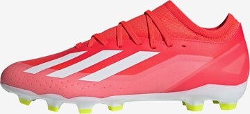 ADIDAS PERFORMANCE Soccer Cleats 'X Crazyfast League' in Red: front