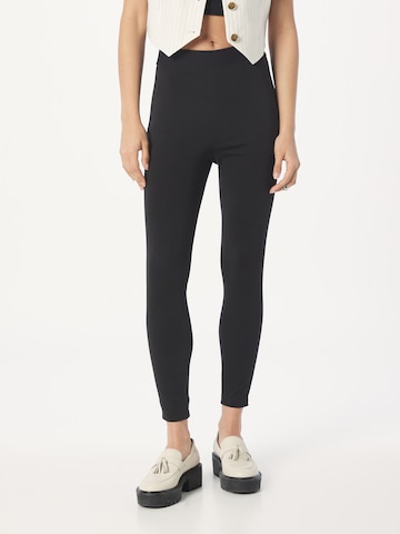 DRYKORN - Skinny Leggings 'FAN' em preto: frente