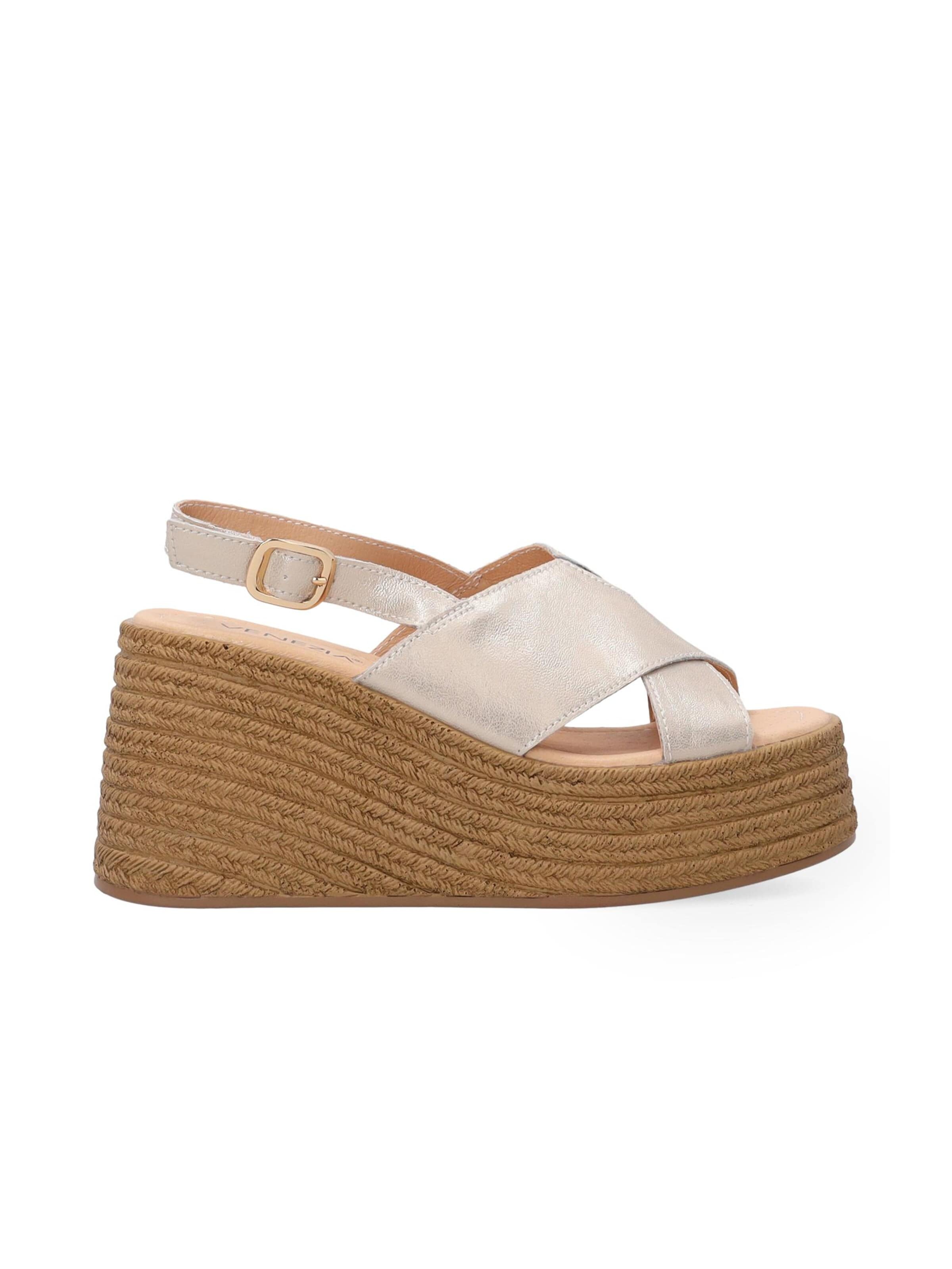 VENEZIA Sandale 'Venezia'‌ in Beige: Vorderseite