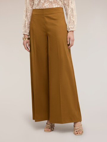MOTIVI Wide Leg Hose‌‌‌‌‌‌‌ in Beige