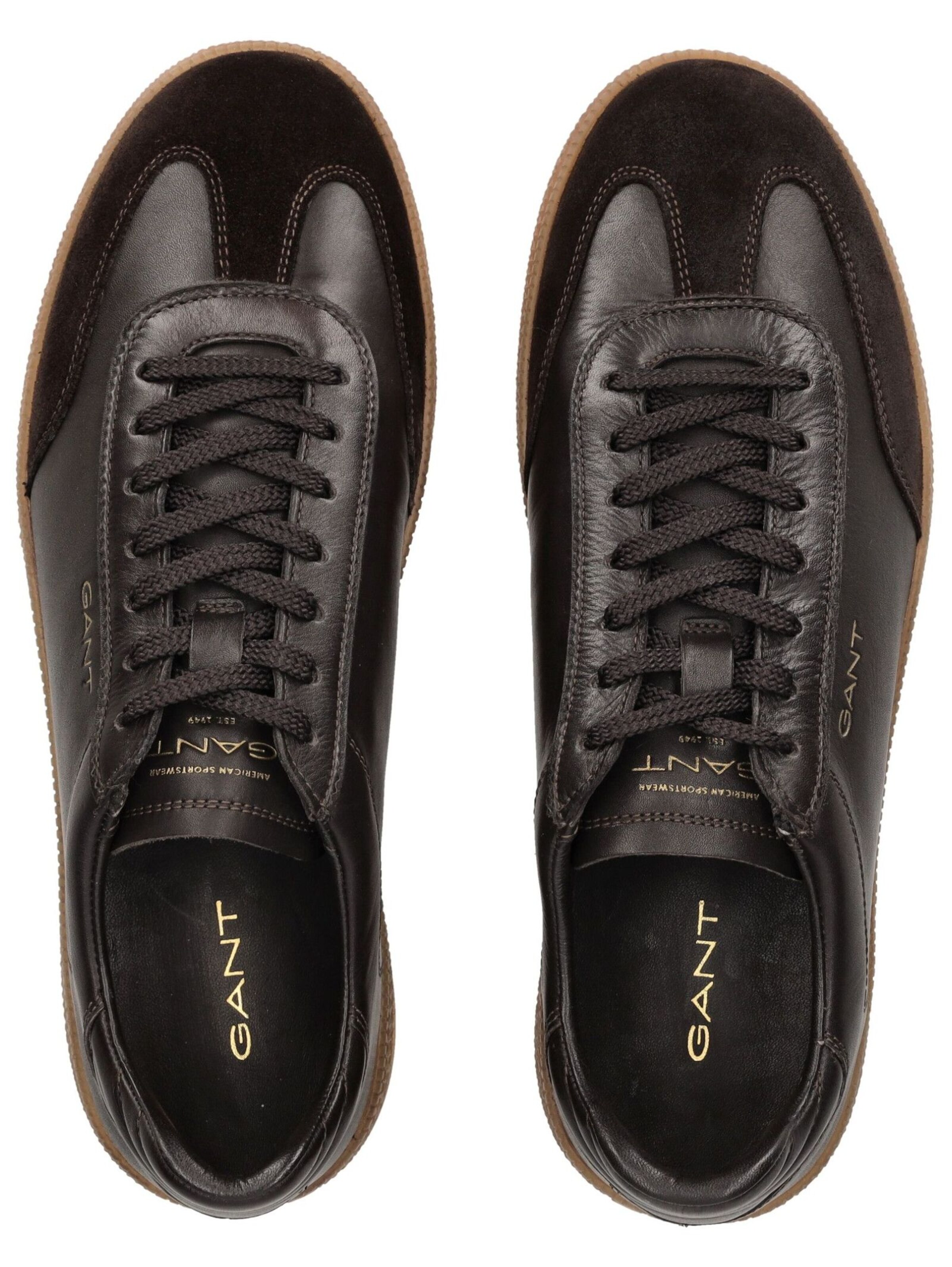 Baskets basses GANT en marron