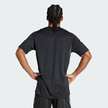 T-Shirt fonctionnel 'Ajax Tiro 25 Competition' ADIDAS PERFORMANCE en noir