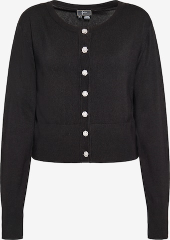 faina Cardigan i sort: forside