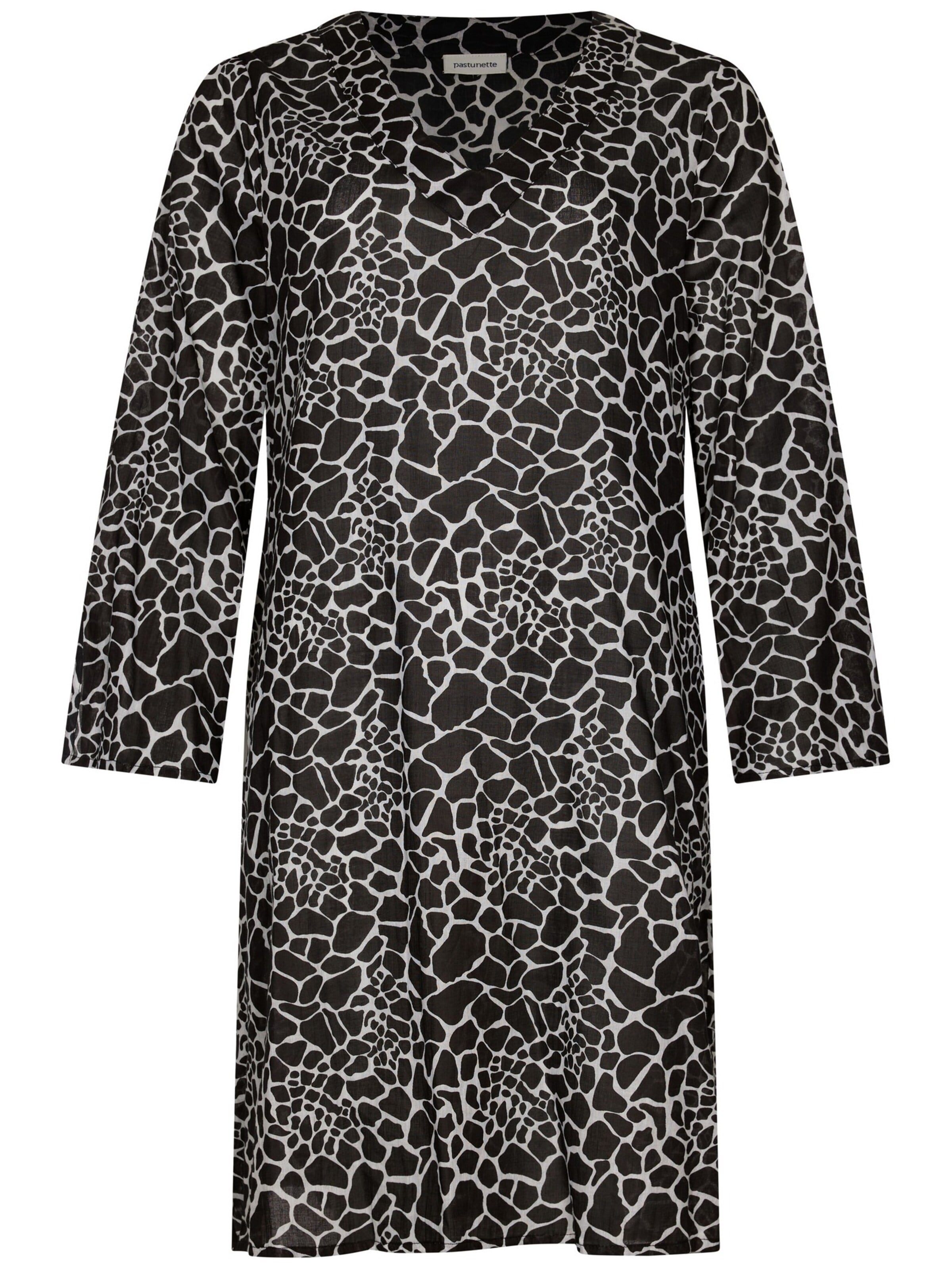 Pastunette Beach Dress in Black: front