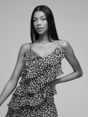 VILA Cocktailjurk in Beige