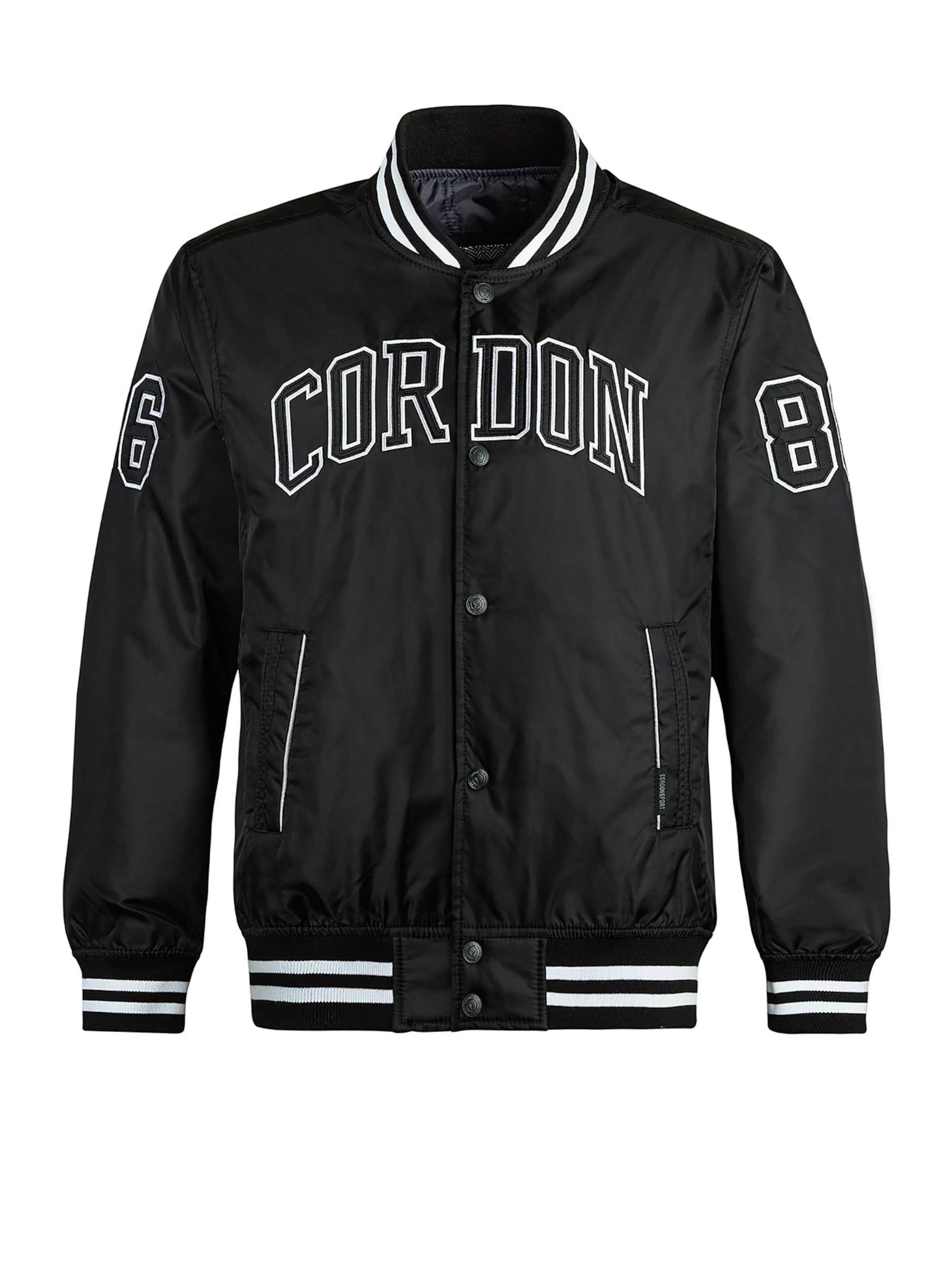 Cordon Sport Winter Jacket 'Sport King' in Black: front