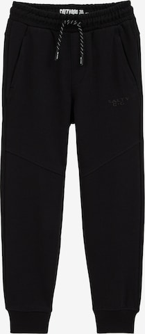 juoda WE Fashion Siaurėjantis Kelnės: priekis