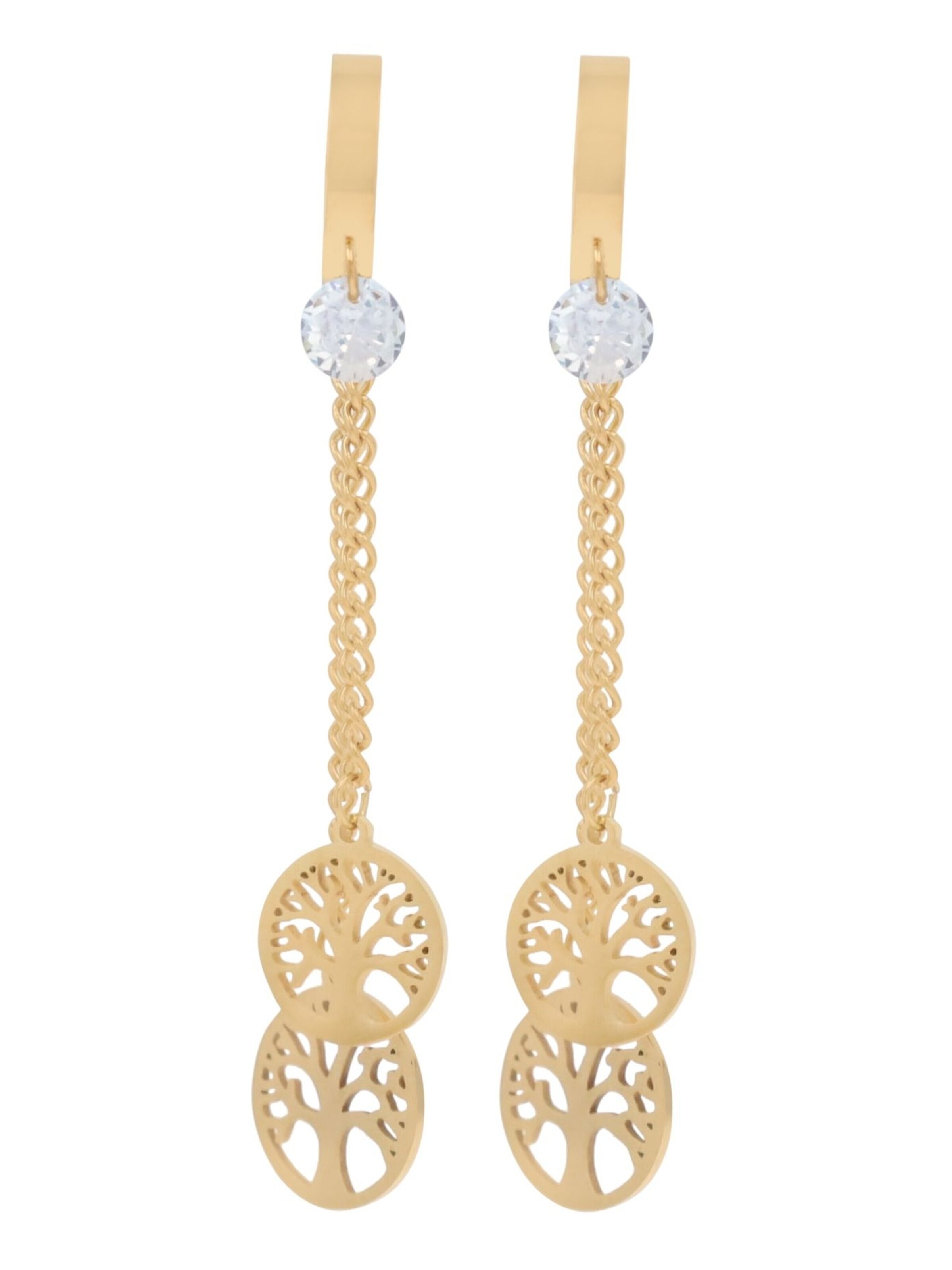 Akzent Earrings 'Mica, langlebig' in Gold