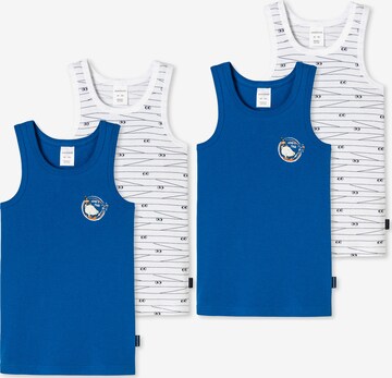 Maillot de corps 'Original Classics' SCHIESSER en bleu : devant