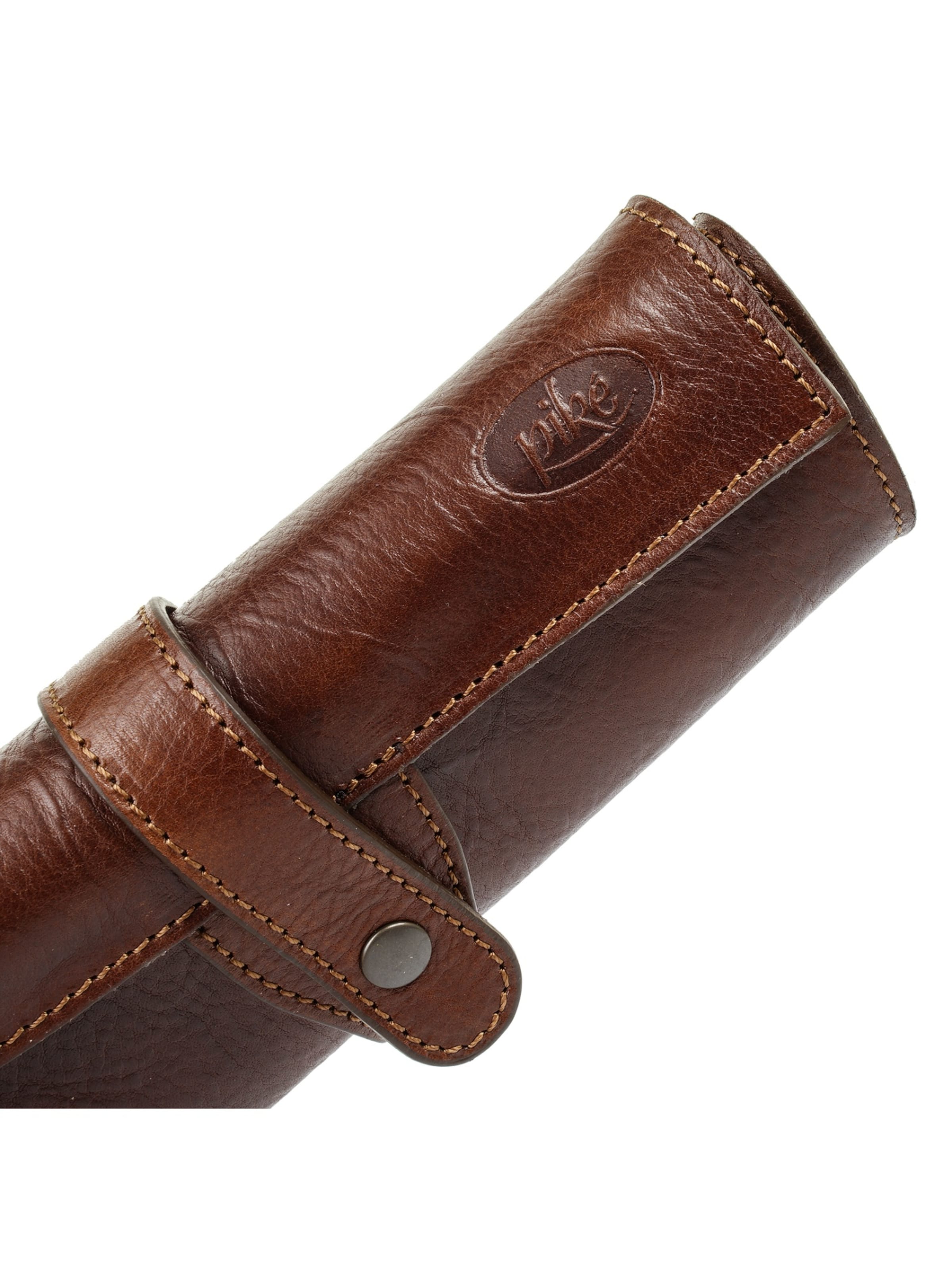 Porte-monnaies piké en marron
