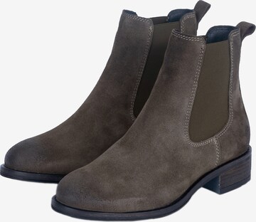 Apple of Eden Chelsea Boot 'Gaby' in Grün