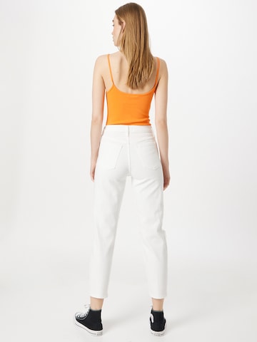 Coupe slim Jean Abercrombie & Fitch en blanc