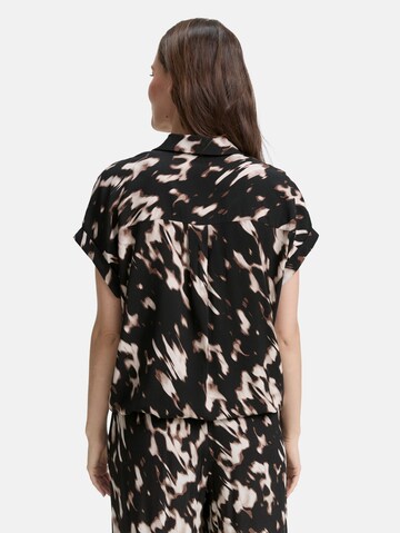 TOM TAILOR Blouse in Bruin