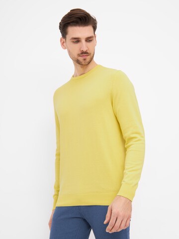 CLIPPER Pullover 'Napoli' in Gelb