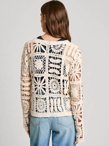 Giacchetta 'Olympia' di Pepe Jeans in bianco