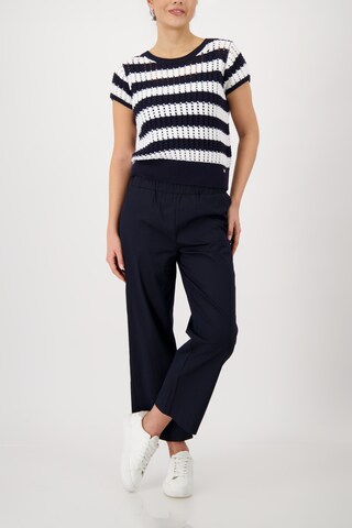 monari Wide Leg Hose in Blau