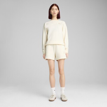 Regular Pantalon 'ESS' PUMA en blanc