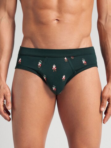 IUMAN Slip 'Disney Brontolo' in Grün: Vorderseite