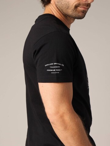 Deeluxe Shirt 'MOTORBIKE' in Zwart