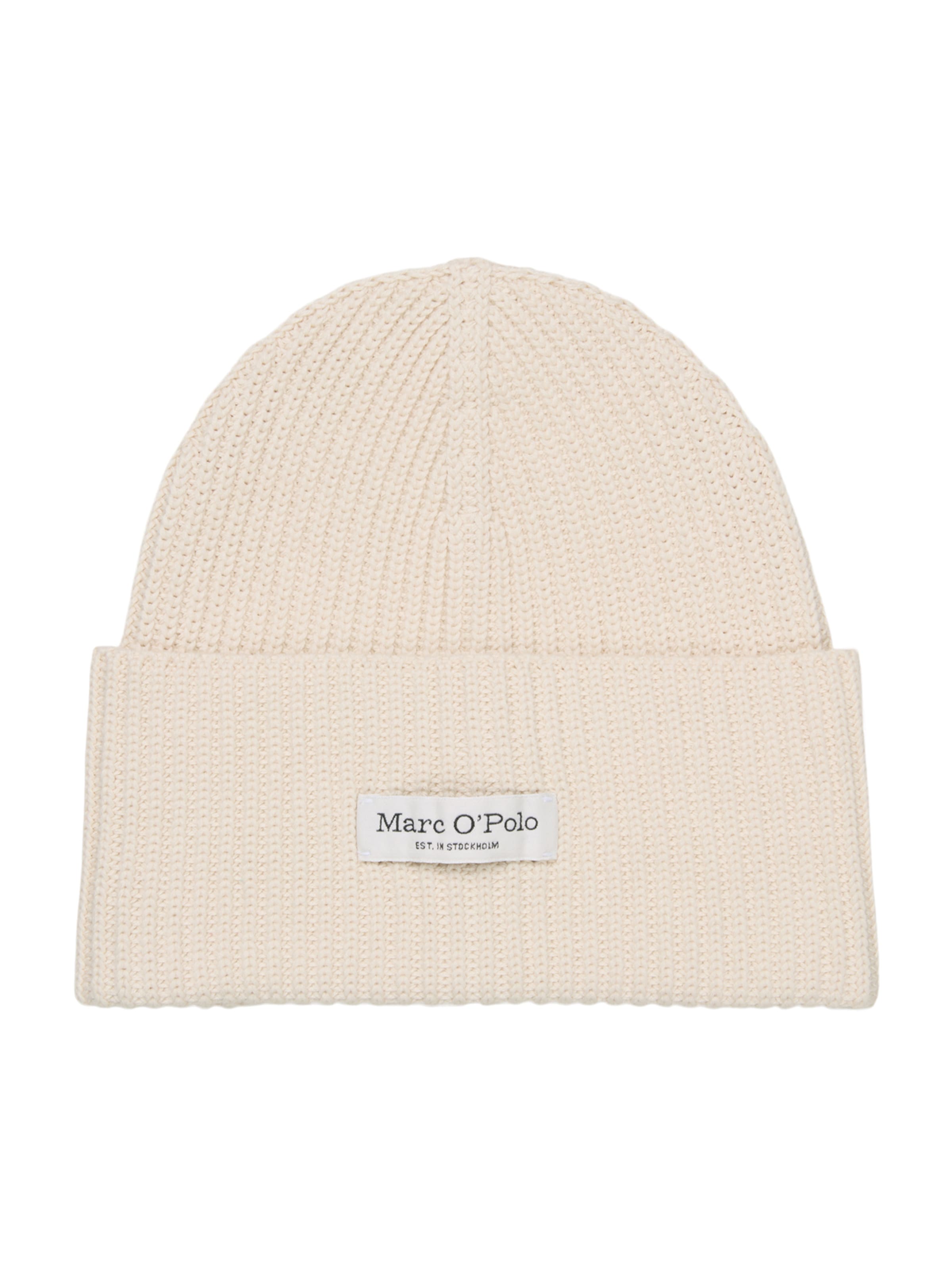 Marc O'Polo Mütze in Beige: Vorderseite