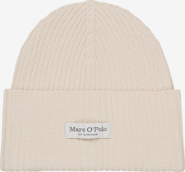 Marc O'Polo Шапка в Бежевый: спереди