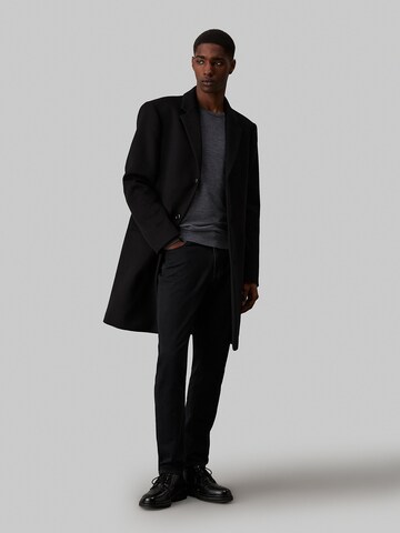 Calvin Klein Between-seasons coat in Black: front