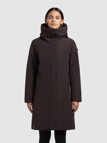 khujo Winter coat 'Nellen2' in Purple: front